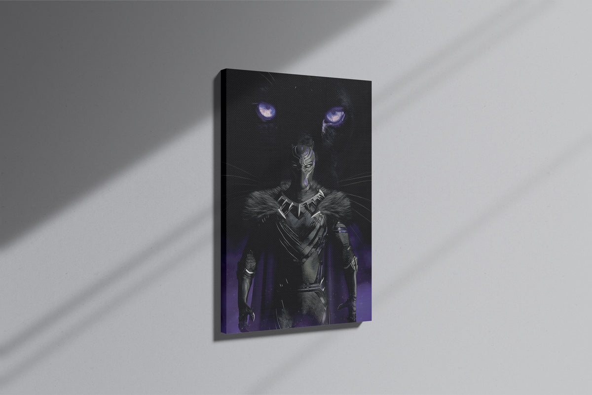 GeekCultcha Marvel Black Panther Premium Canvas Print