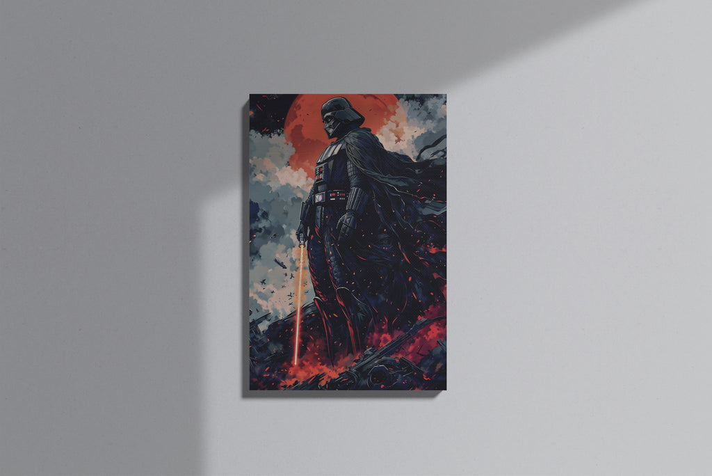 GeekCultcha Star Wars Darth Vader Premium Canvas Print