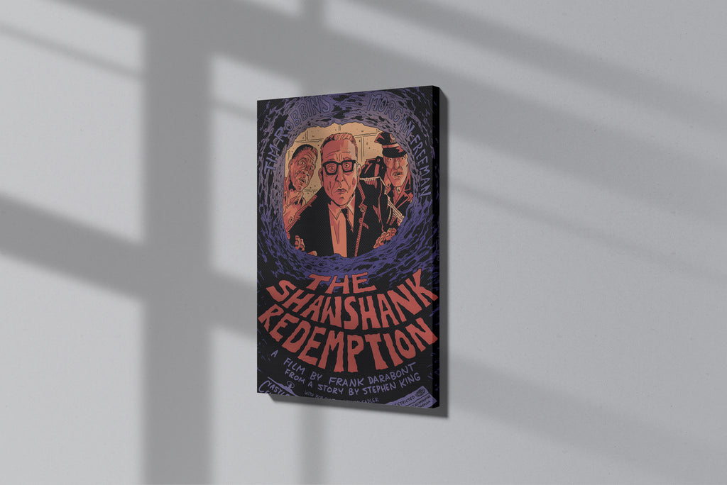 GeekCultcha The Shawshank Redemption Premium Canvas Print