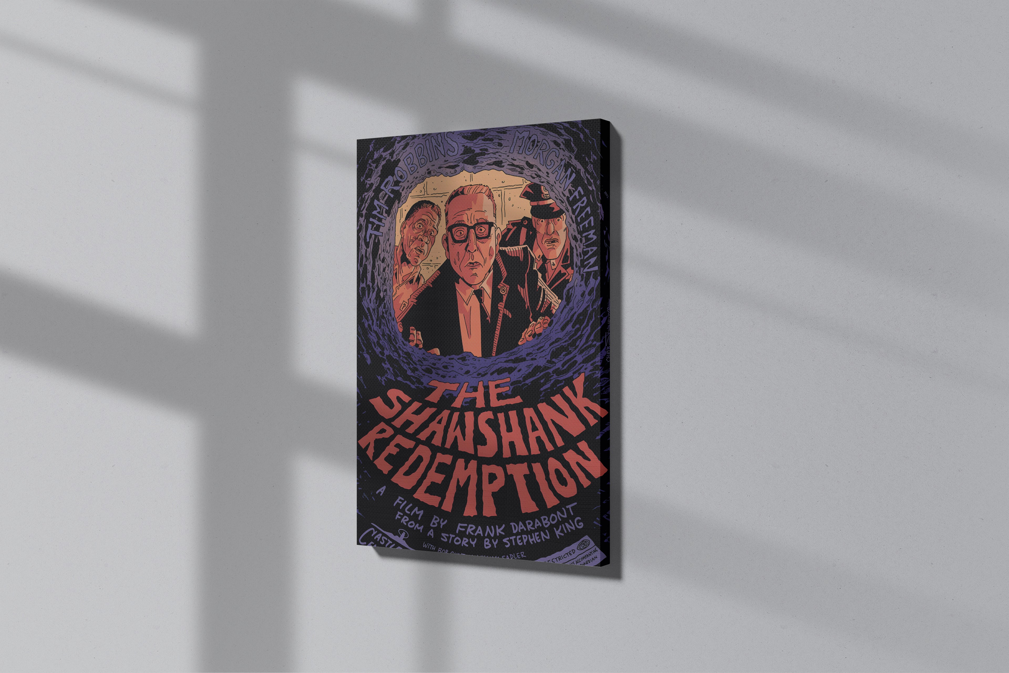 GeekCultcha The Shawshank Redemption Premium Canvas Print