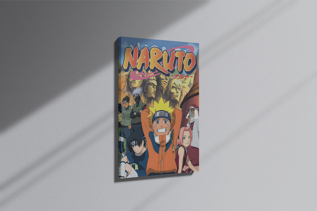 GeekCultcha Naruto Characters Premium Canvas Painting