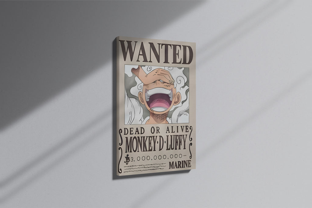 GeekCultcha One Piece Monkey D. Luffy Premium Canvas Print