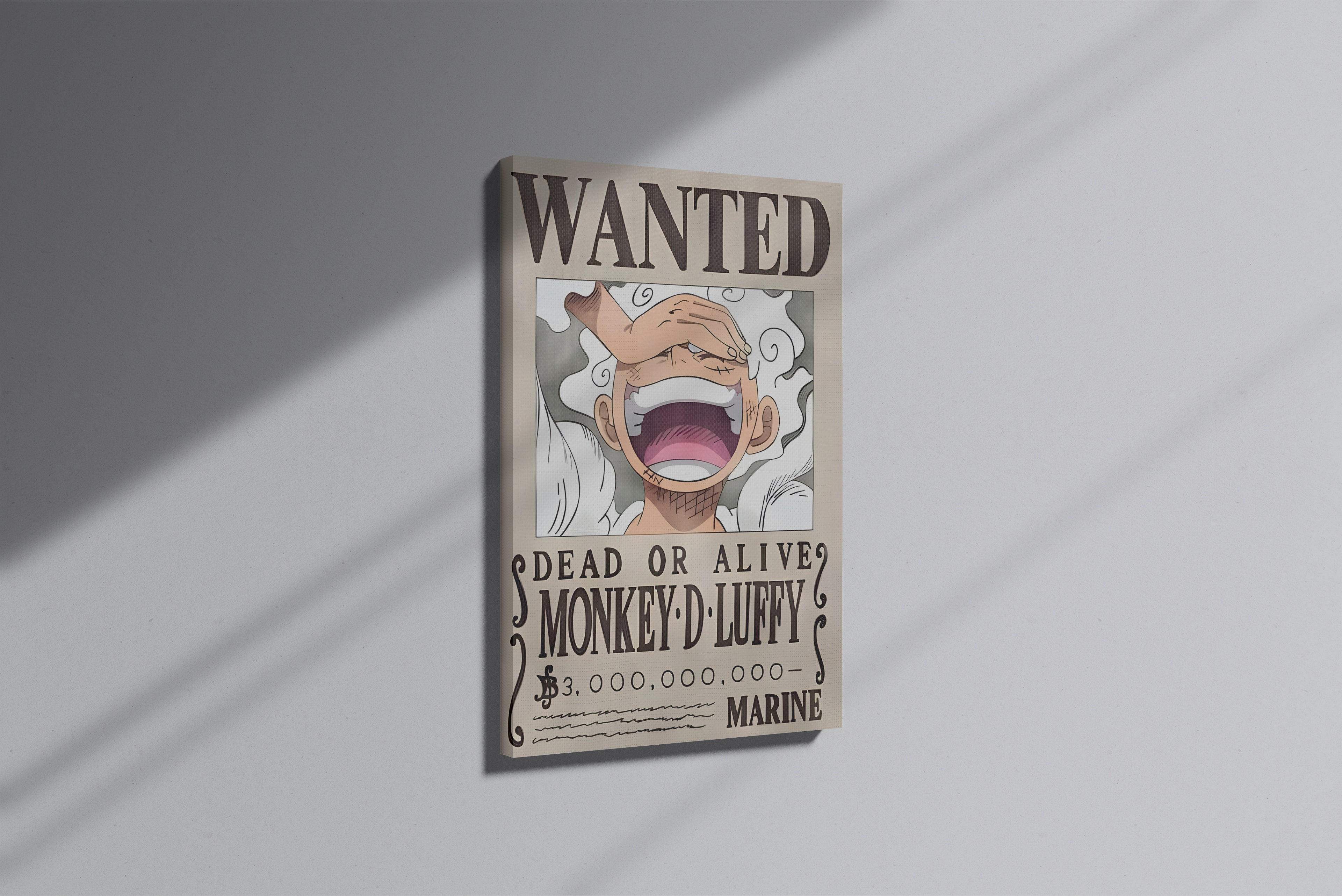 GeekCultcha One Piece Monkey D. Luffy Premium Canvas Print