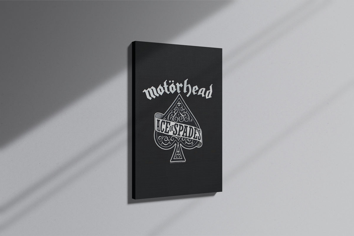 GeekCultcha Motörhead Ace of Spades Premium Canvas Print