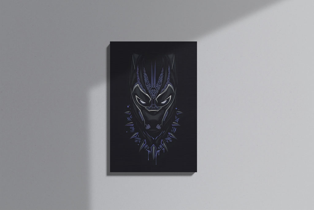 GeekCultcha Marvel Black Panther Premium Canvas Print