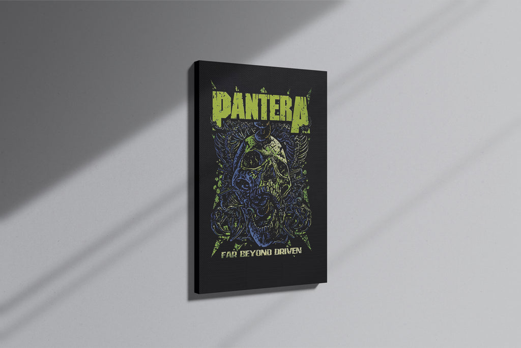 GeekCultcha Pantera Far Beyond Driven Themed Premium Canvas Painting
