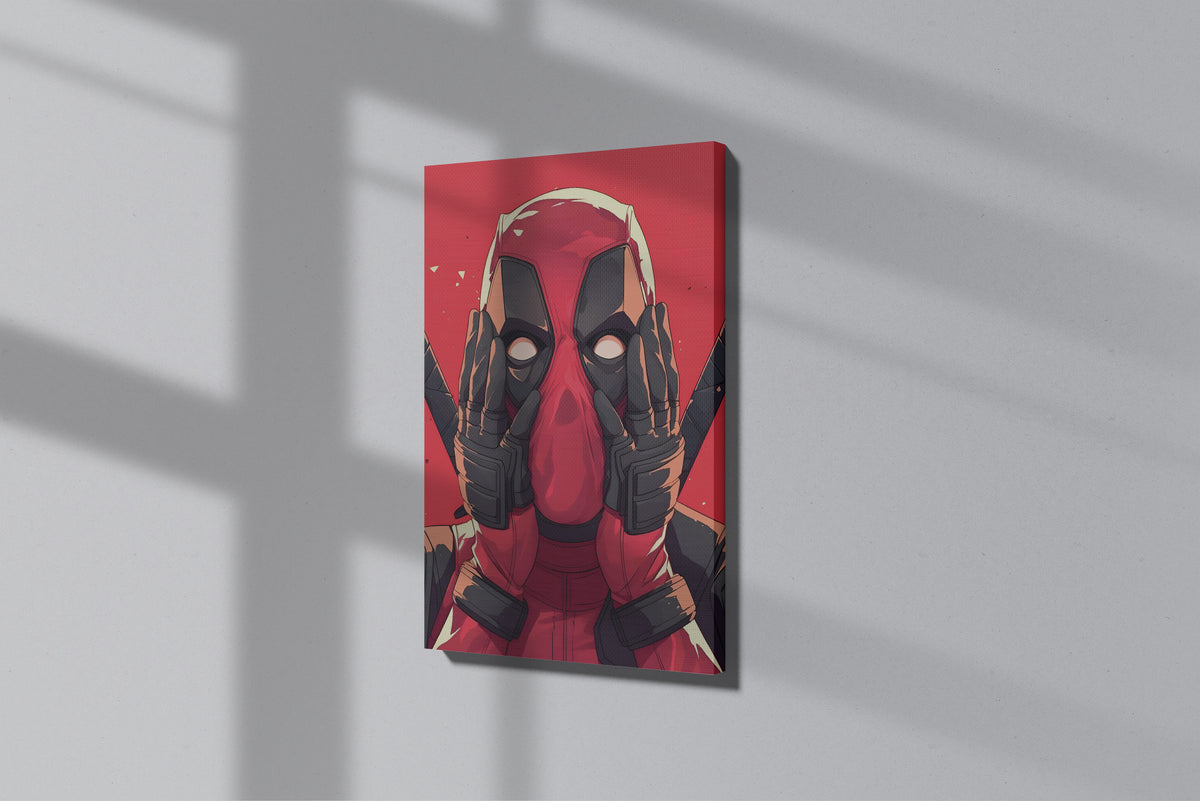 GeekCultcha Marvel Deadpool Premium Canvas Painting Fun