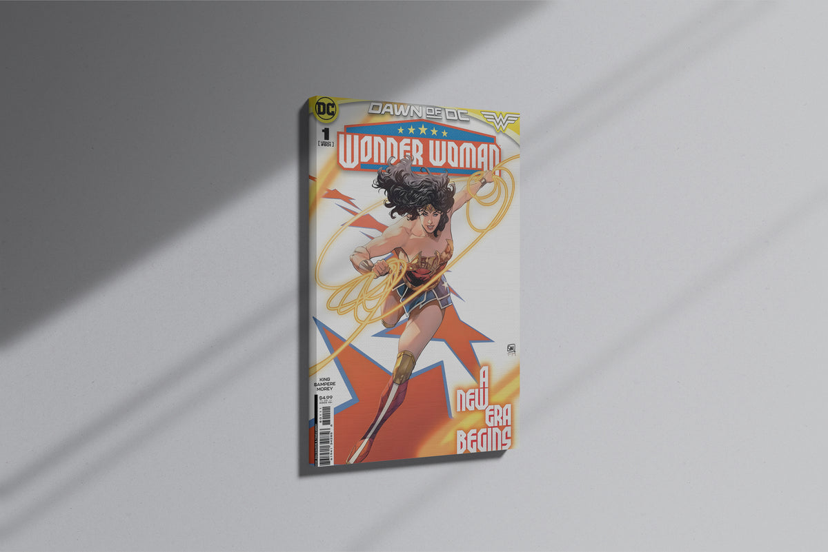 GeekCultcha DC Comics Wonder Woman Premium Canvas Print