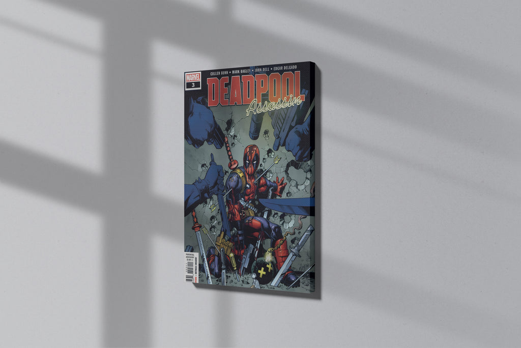 GeekCultcha Marvel Deadpool Premium Canvas Print