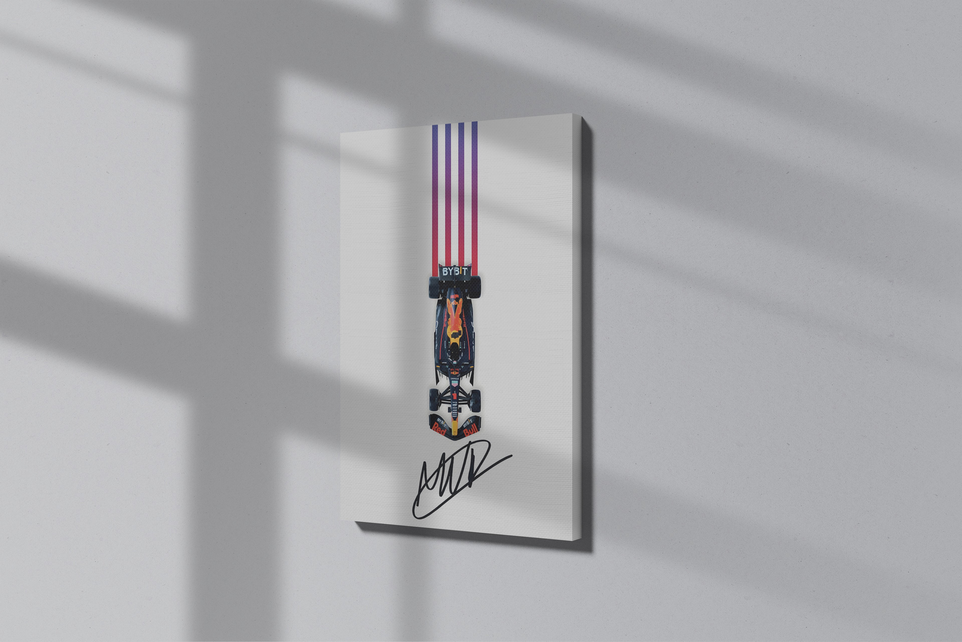 GeekCultcha Red Bull Racing Formula 1 Premium Canvas Print