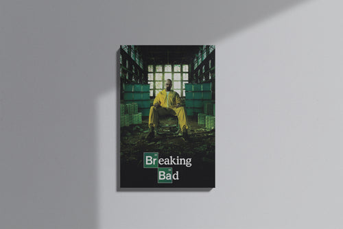 GeekCultcha Breaking Bad Walter White Premium Canvas Print