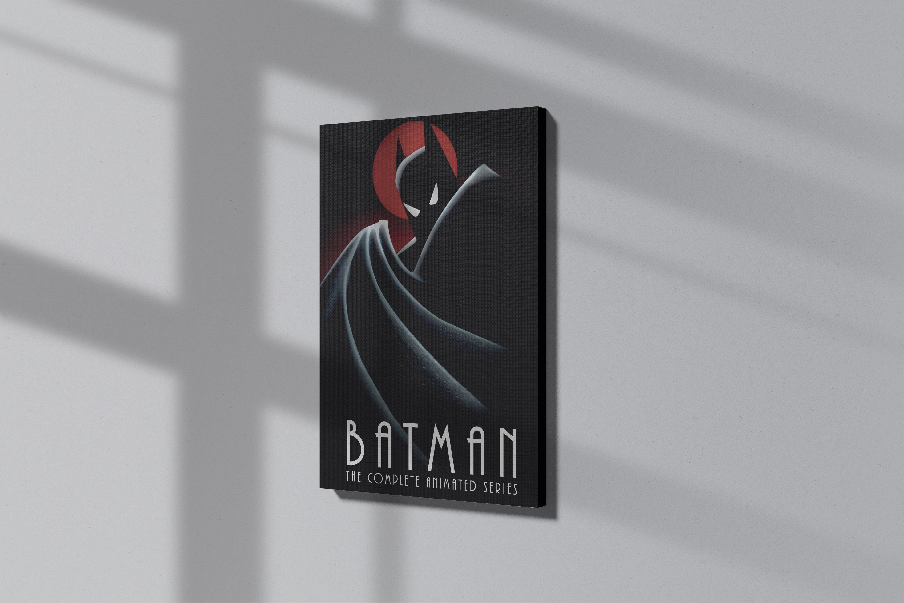 GeekCultcha Batman The Animated Series Premium Canvas Print