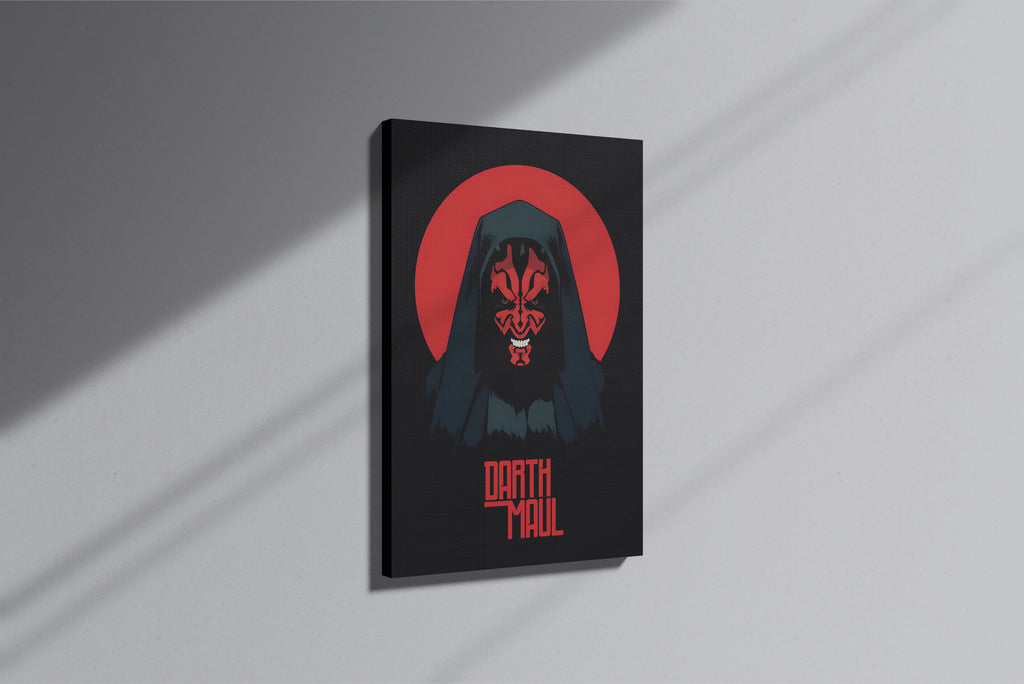 GeekCultcha Star Wars Darth Maul Premium Canvas Print