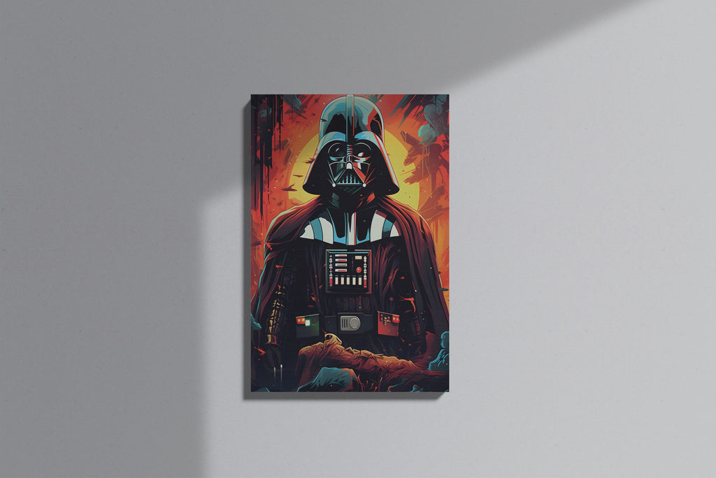 GeekCultcha Star Wars Darth Vader Premium Canvas Print