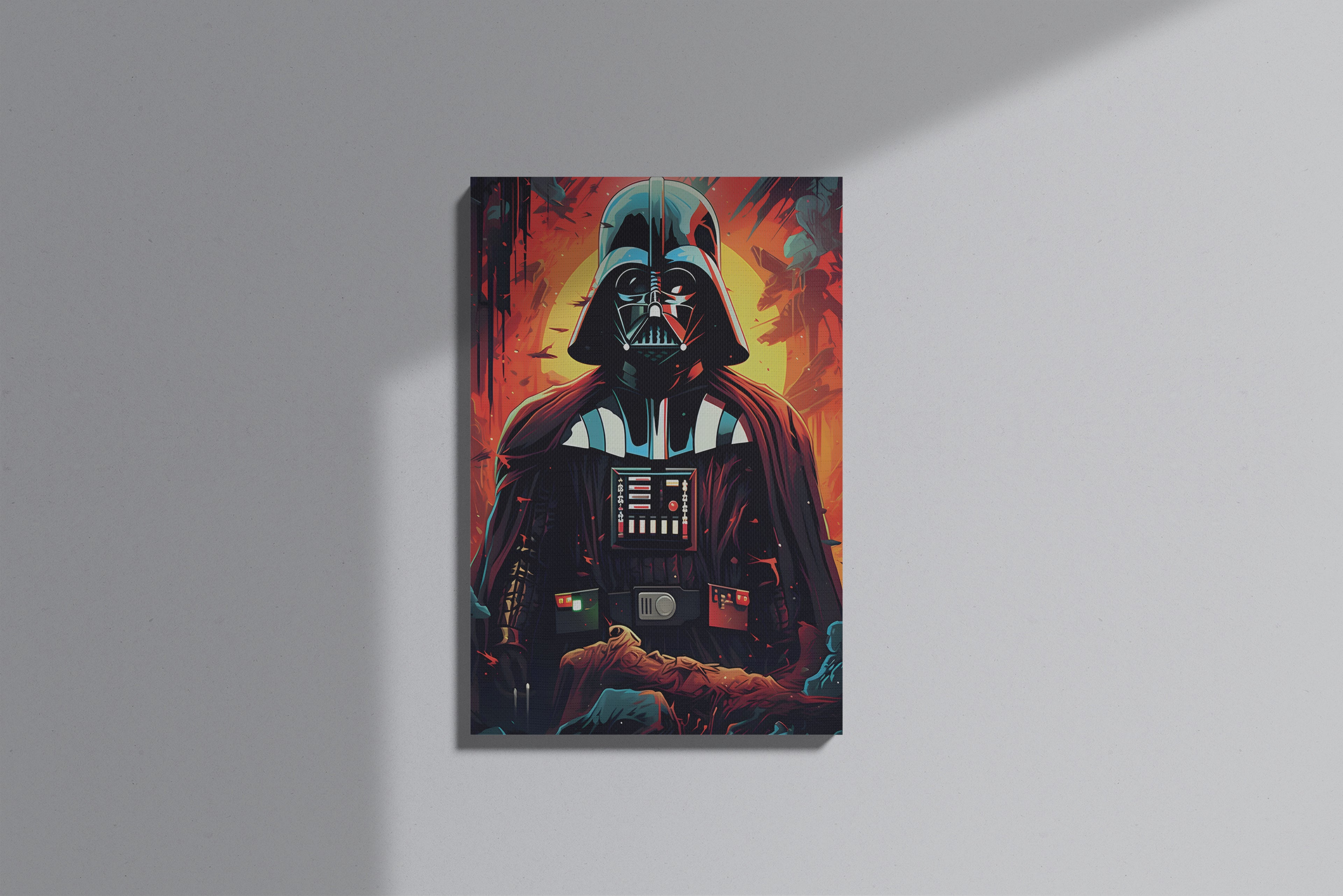 GeekCultcha Star Wars Darth Vader Premium Canvas Print