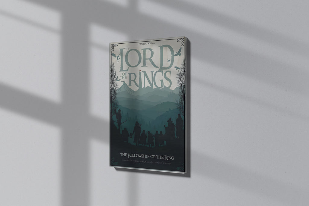 GeekCultcha Lord of the Rings Premium Canvas Painting
