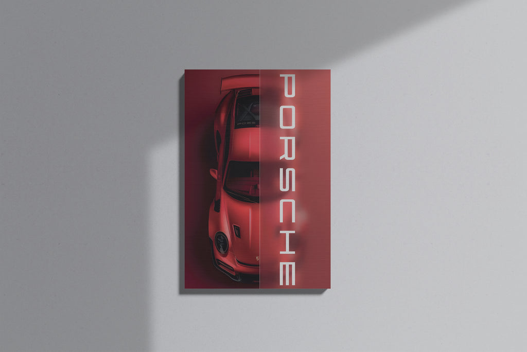 GeekCultcha Porsche Classic Sports Car Premium Canvas Print