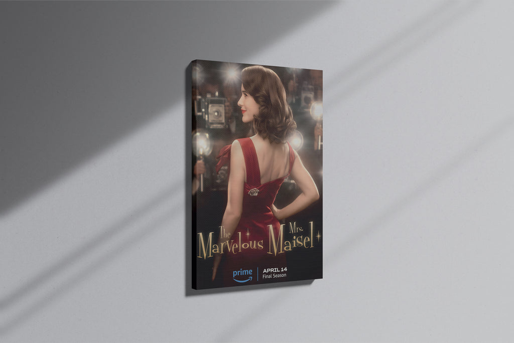 GeekCultcha The Marvelous Mrs. Maisel Premium Canvas Print
