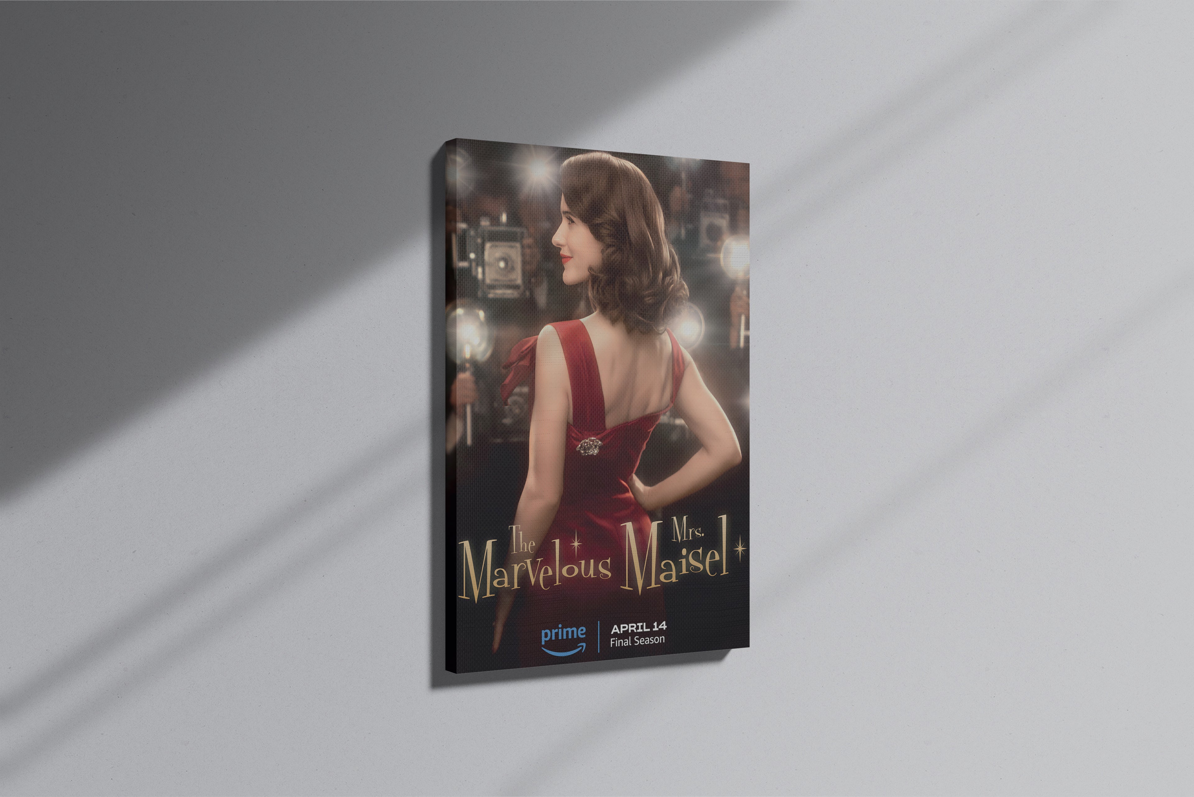GeekCultcha The Marvelous Mrs. Maisel Premium Canvas Print