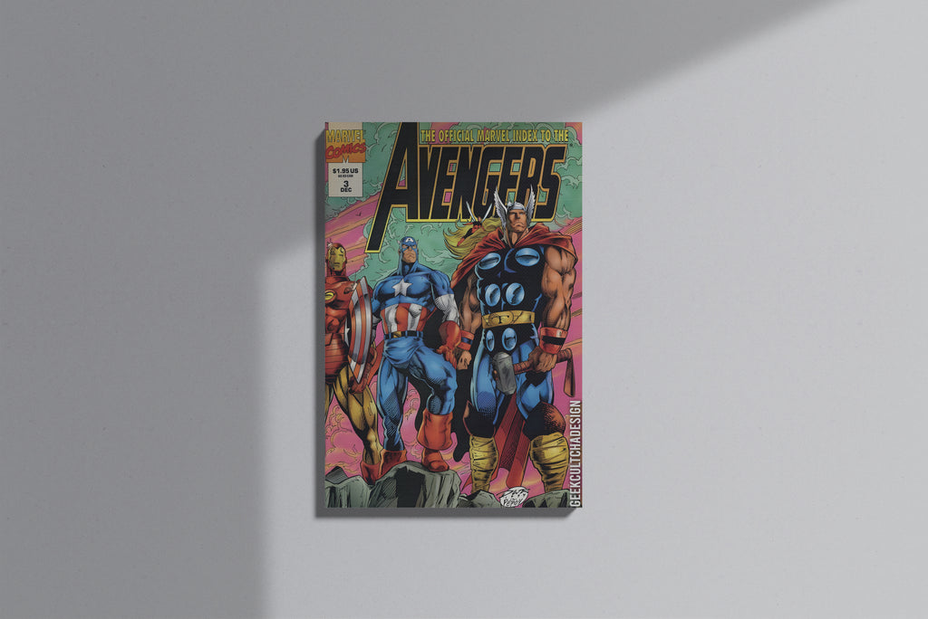 GeekCultcha Marvel Avengers Premium Canvas Print
