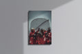 GeekCultcha Slipknot Masked Legends Premium Canvas Painting