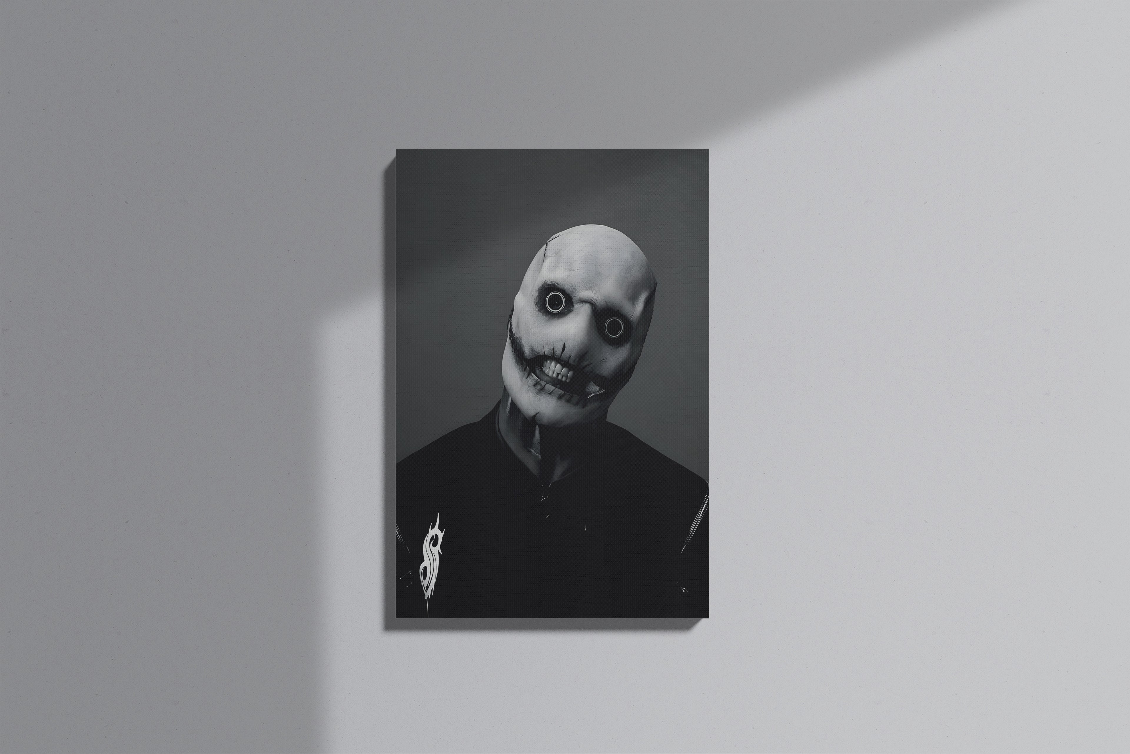 GeekCultcha Slipknot Masked Character Premium Canvas Painting