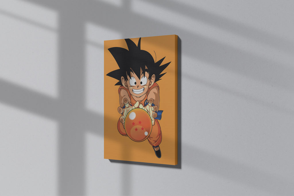 GeekCultcha Dragon Ball Z Goku Premium Canvas Print