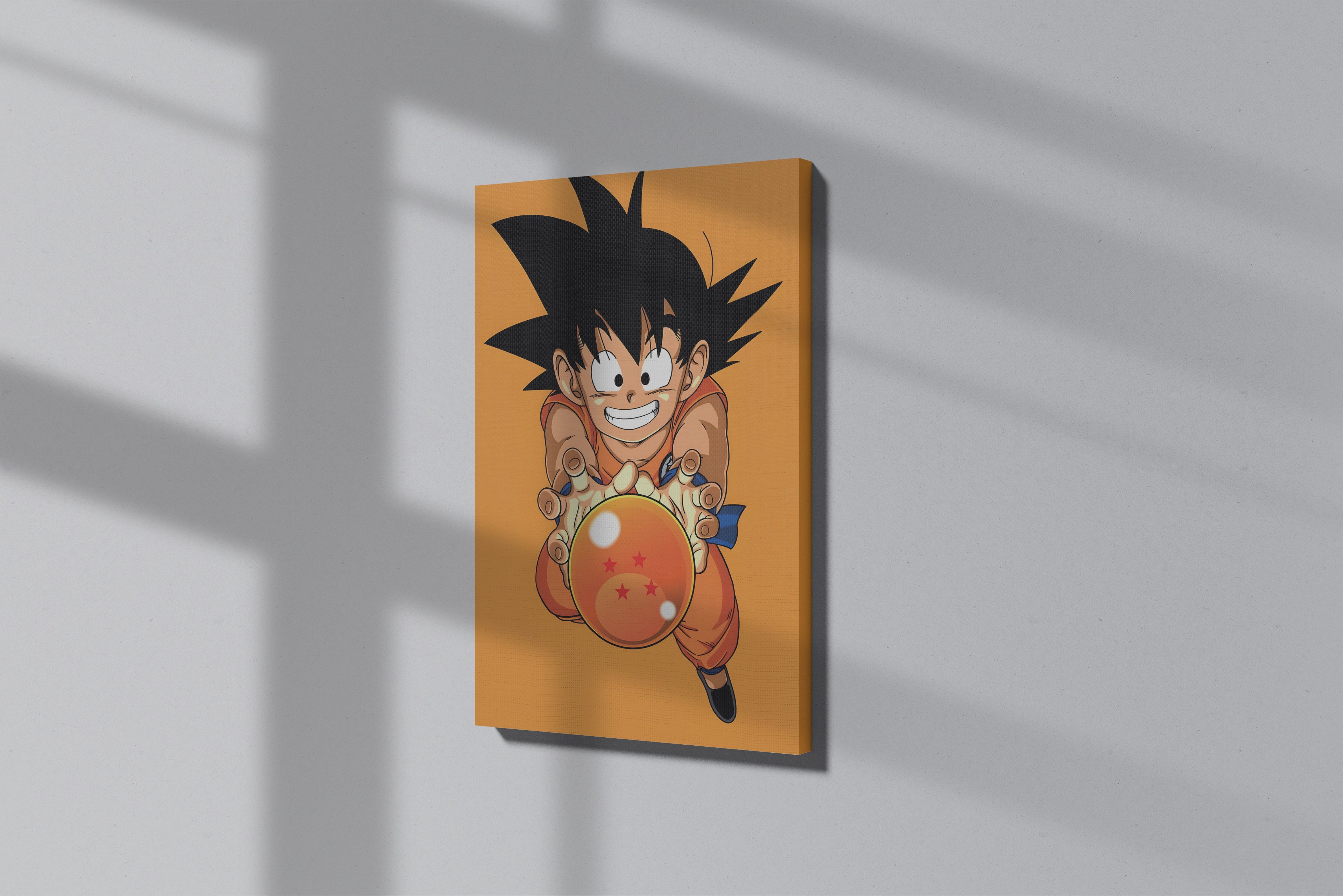 GeekCultcha Dragon Ball Z Goku Premium Canvas Print