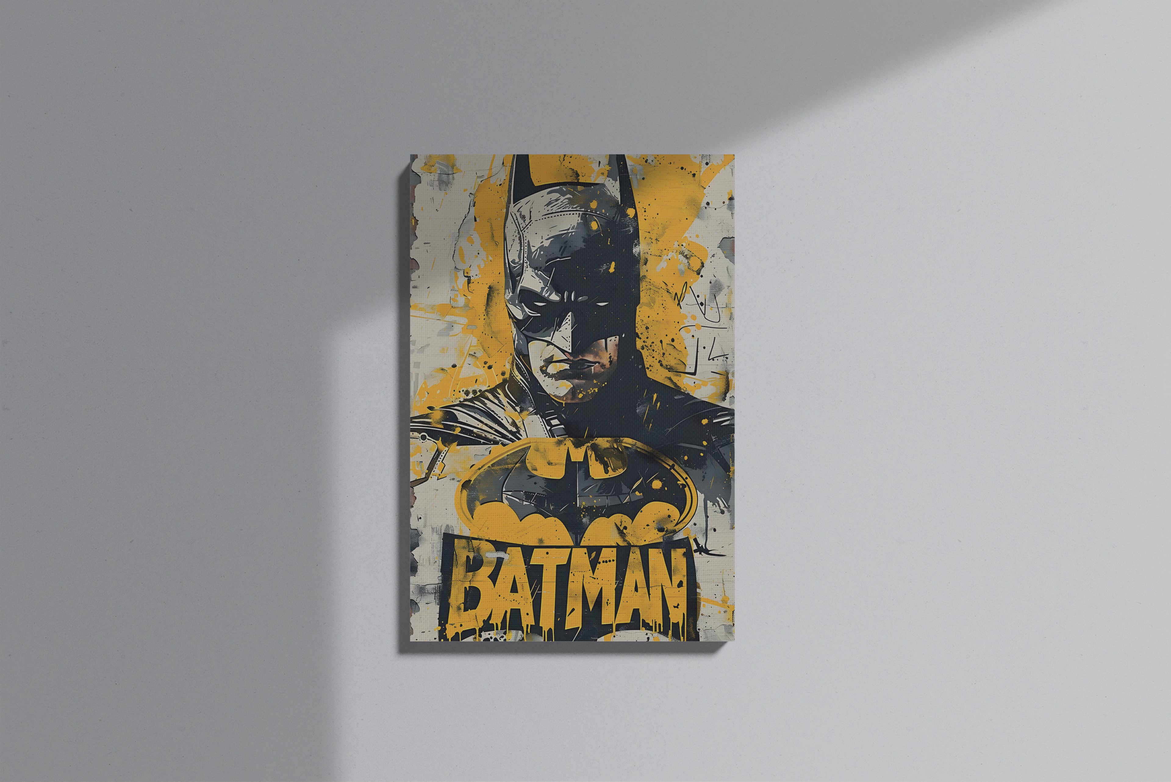 GeekCultcha DC Comics Batman Premium Canvas Painting Modern Style