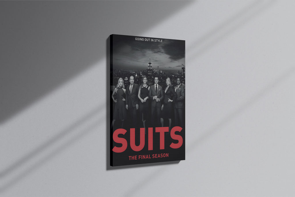 GeekCultcha Suits The Final Season Premium Canvas Print