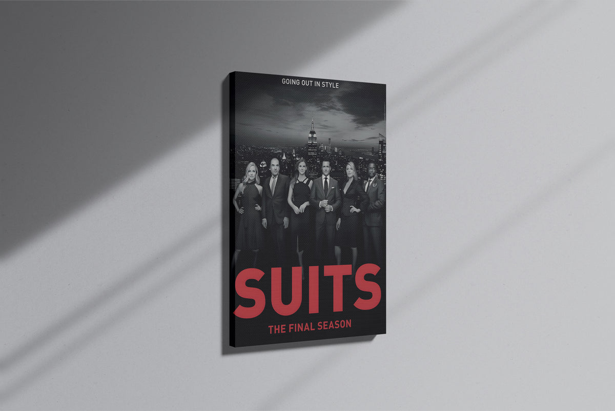 GeekCultcha Suits The Final Season Premium Canvas Print