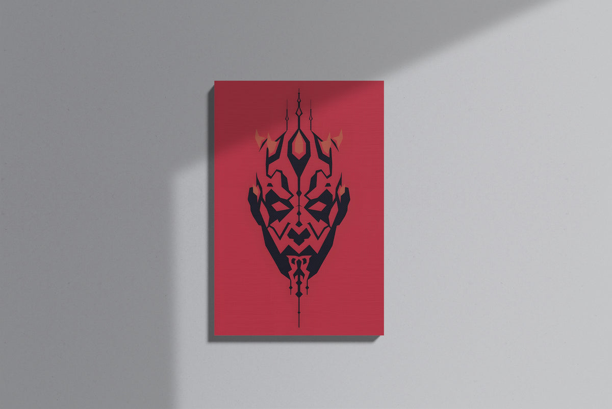 GeekCultcha Star Wars Darth Maul Premium Canvas Print