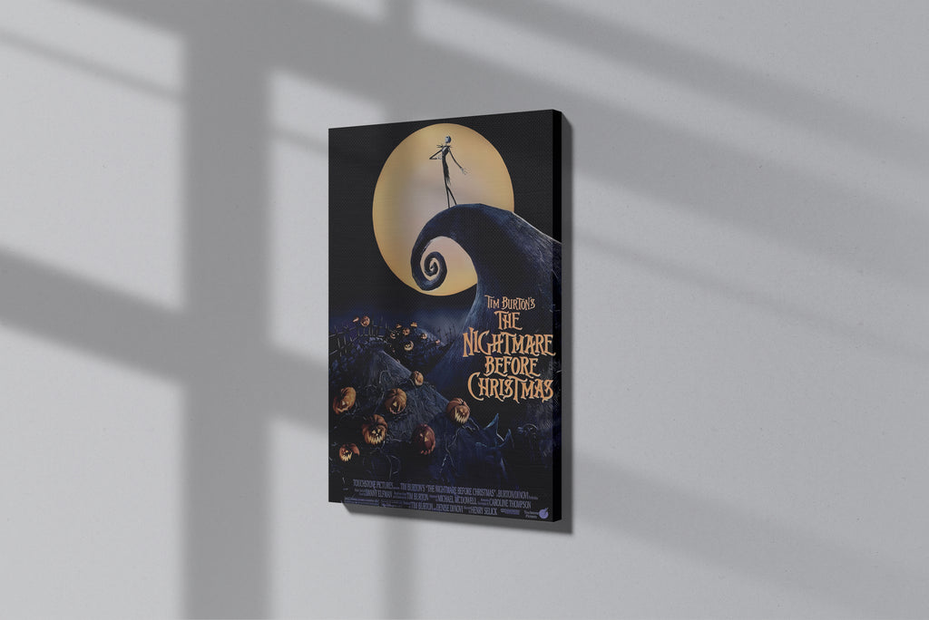 GeekCultcha Tim Burton's The Nightmare Before Christmas Canvas Print