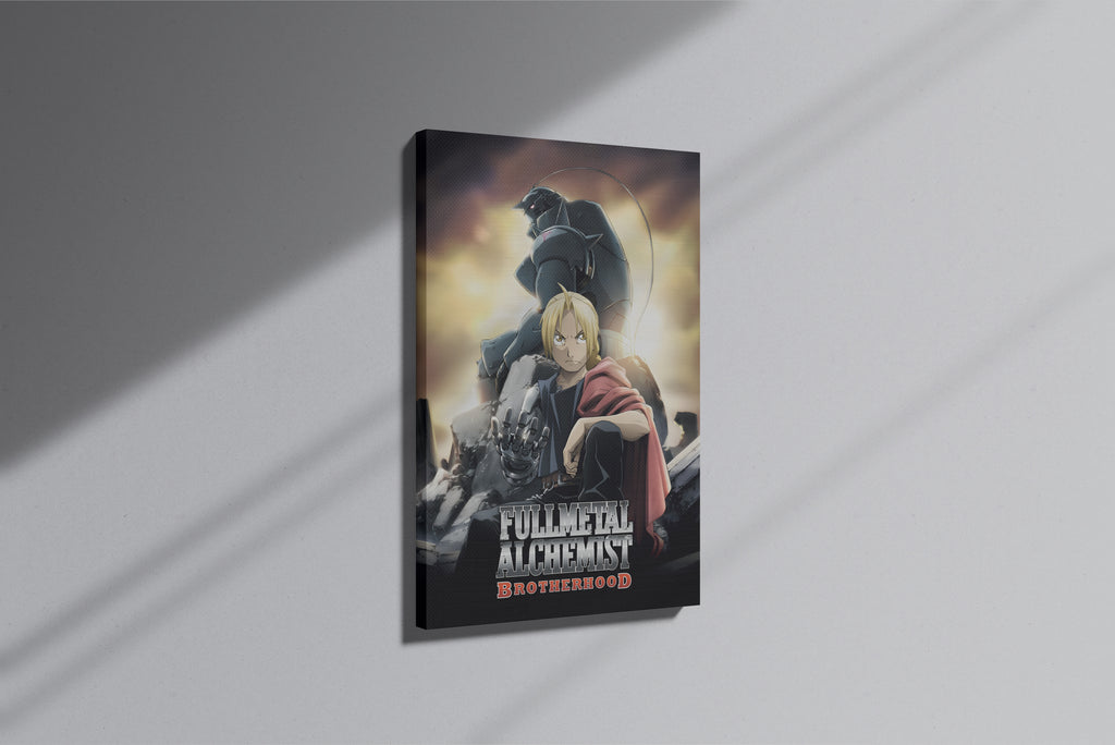 GeekCultcha Fullmetal Alchemist Brotherhood Premium Canvas Print