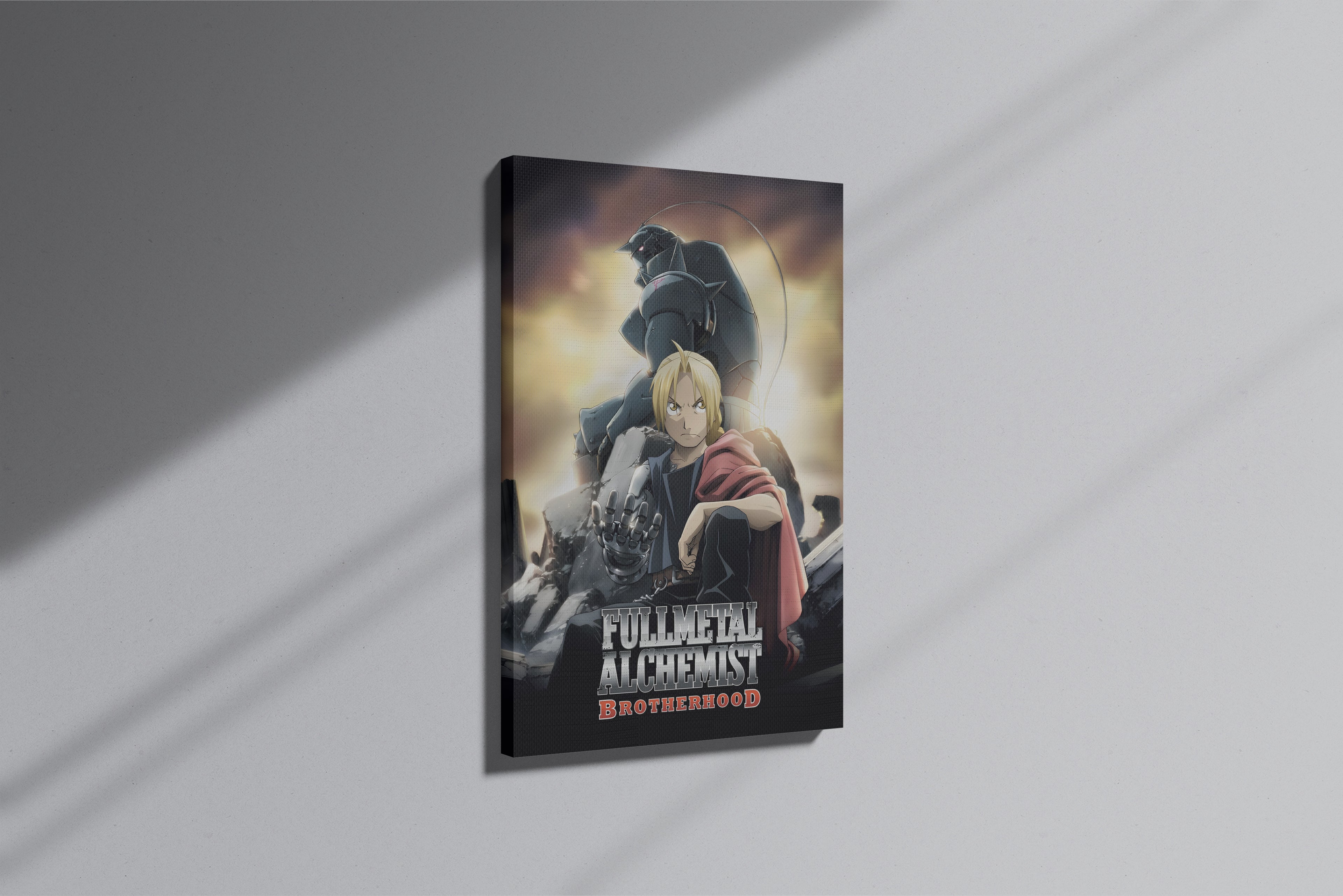 GeekCultcha Fullmetal Alchemist Brotherhood Premium Canvas Print