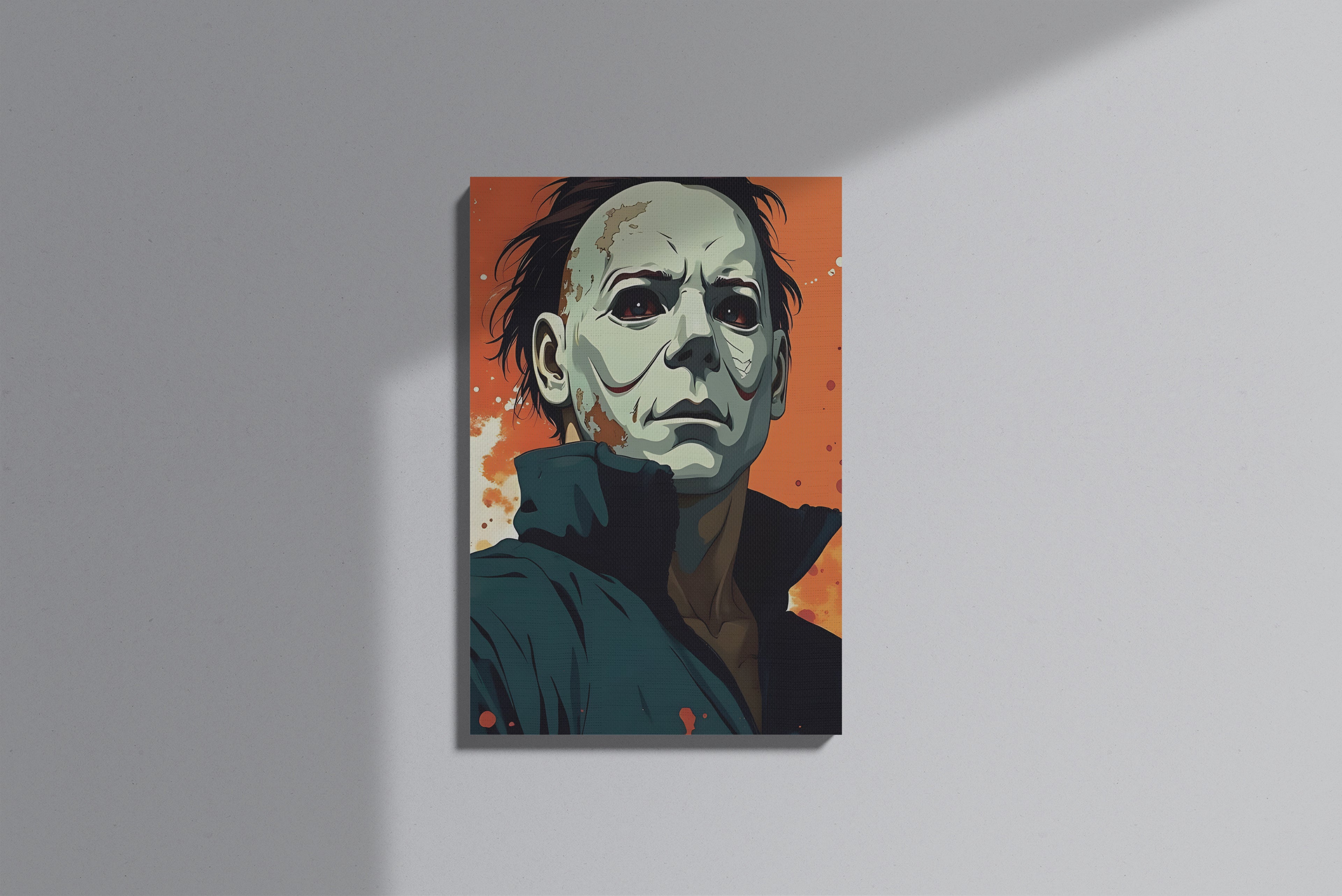 GeekCultcha Halloween Michael Myers Premium Canvas Print