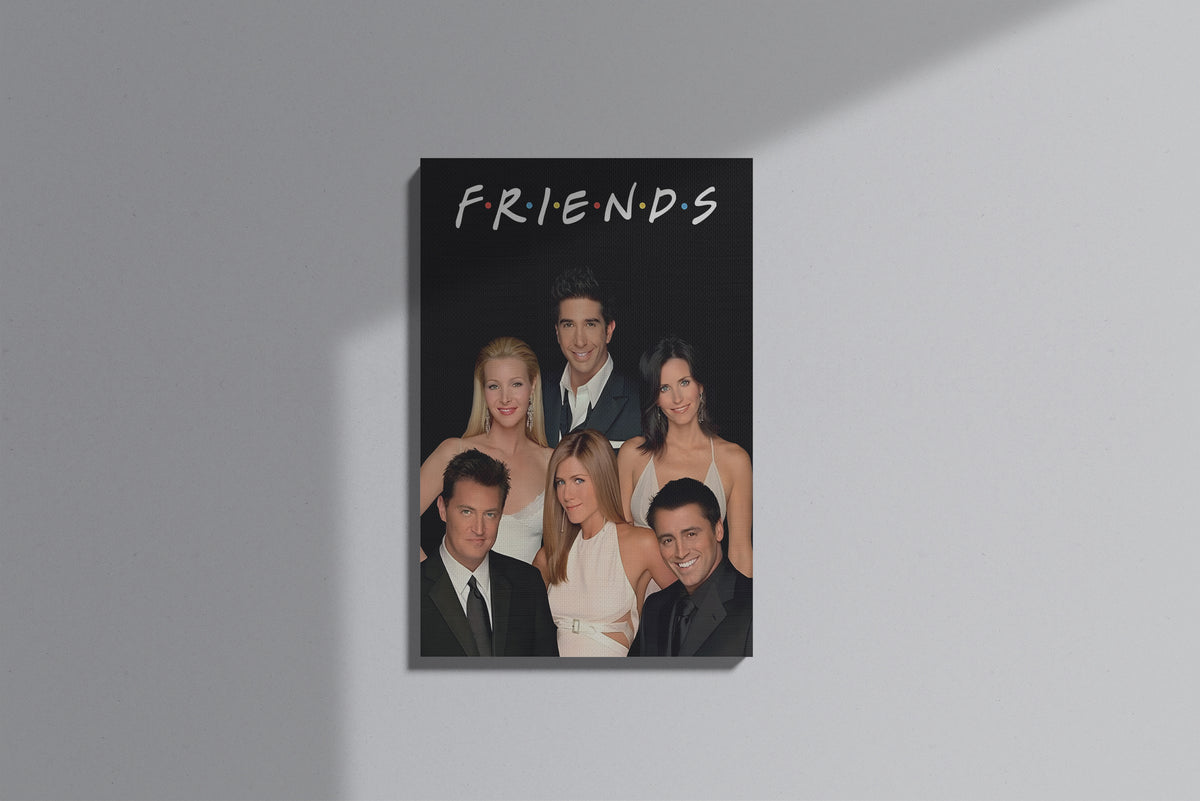 GeekCultcha Friends TV Series Classic Premium Canvas Print