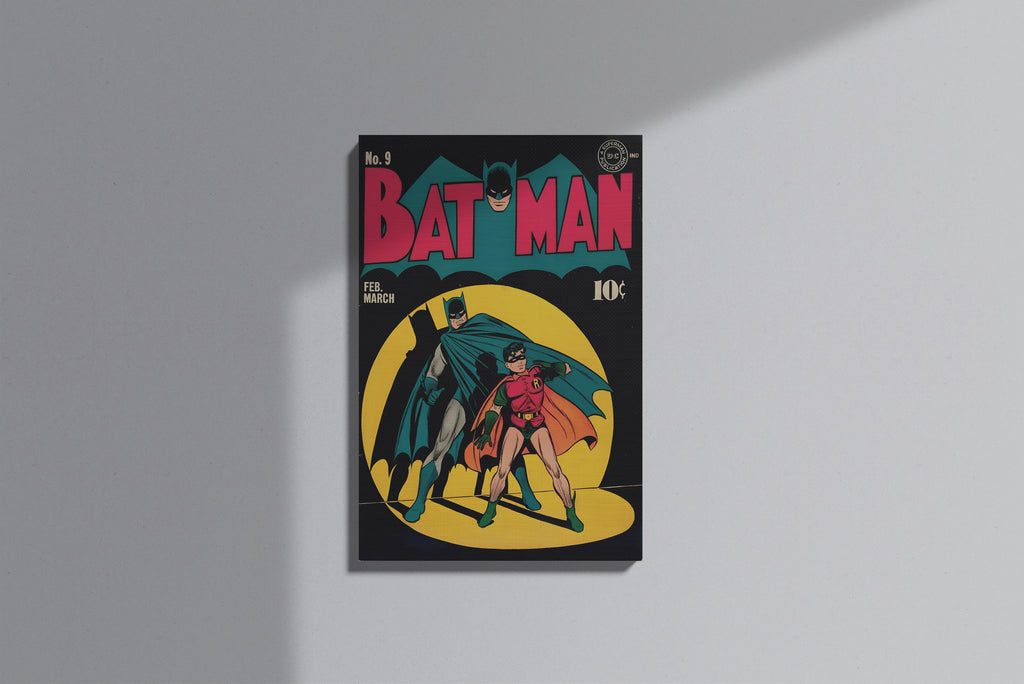 GeekCultcha DC Comics Batman Robin Premium Canvas Print