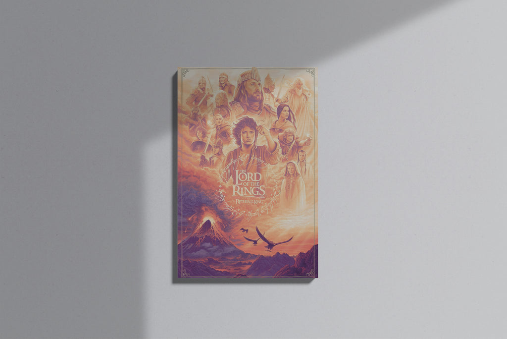 GeekCultcha The Lord of the Rings Aragorn Premium Canvas Print