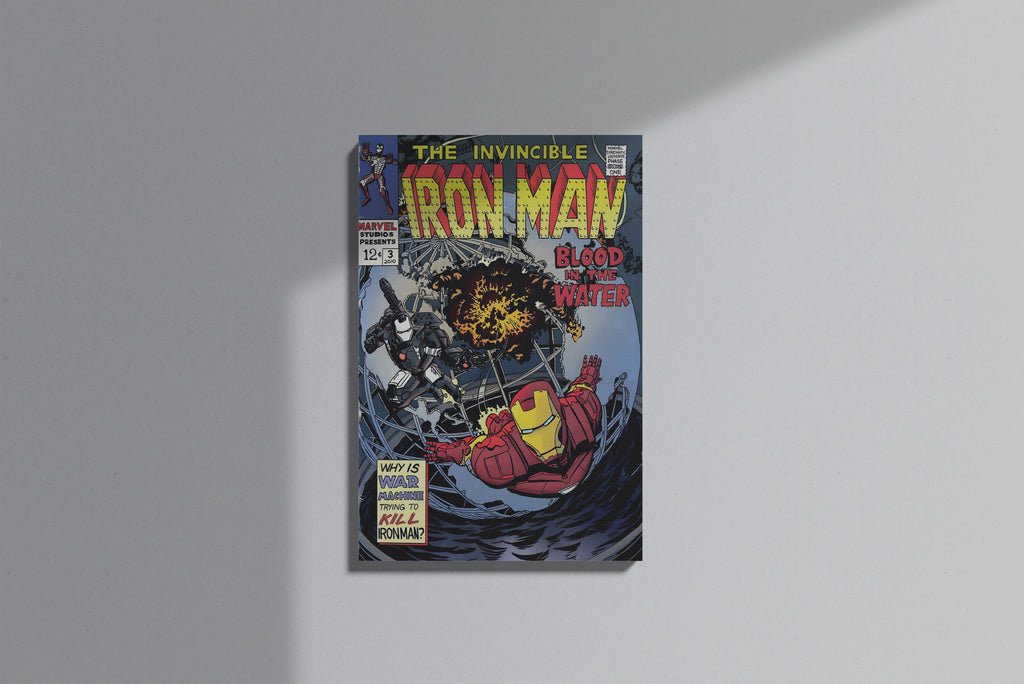 GeekCultcha Marvel Iron Man Premium Canvas Print