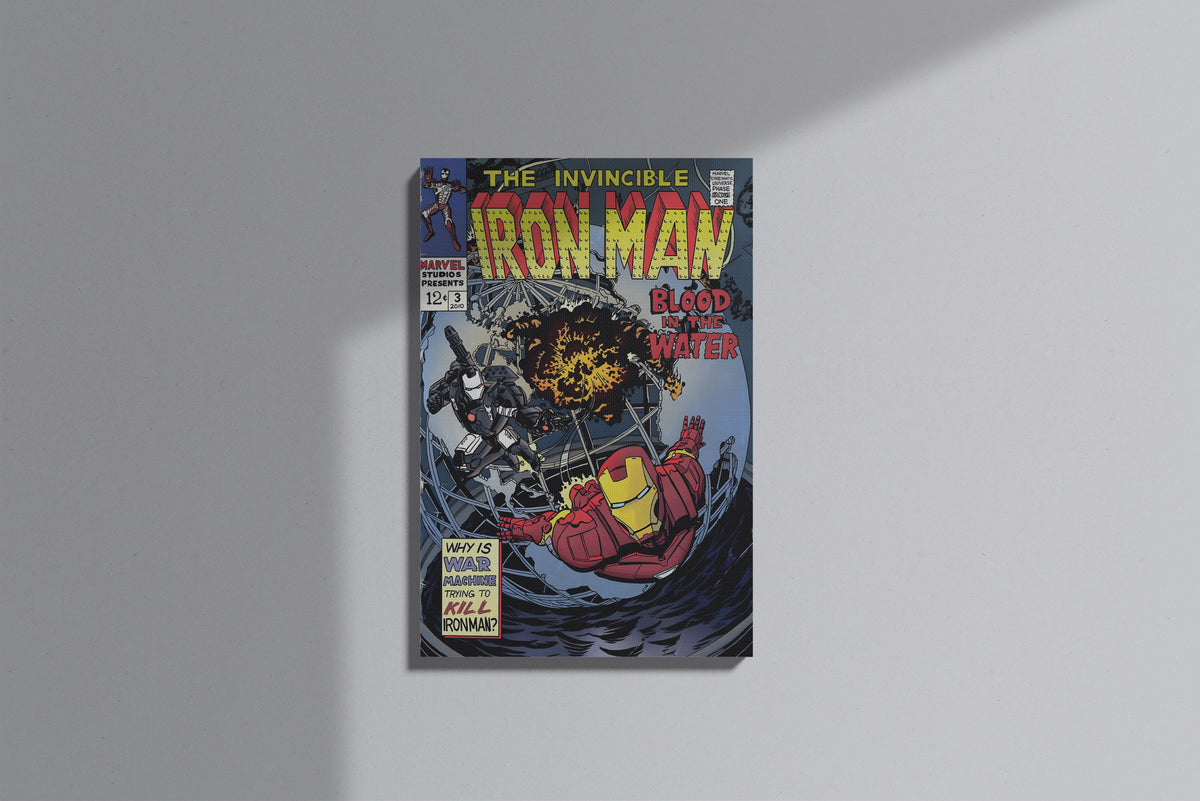 GeekCultcha Marvel Iron Man Premium Canvas Print