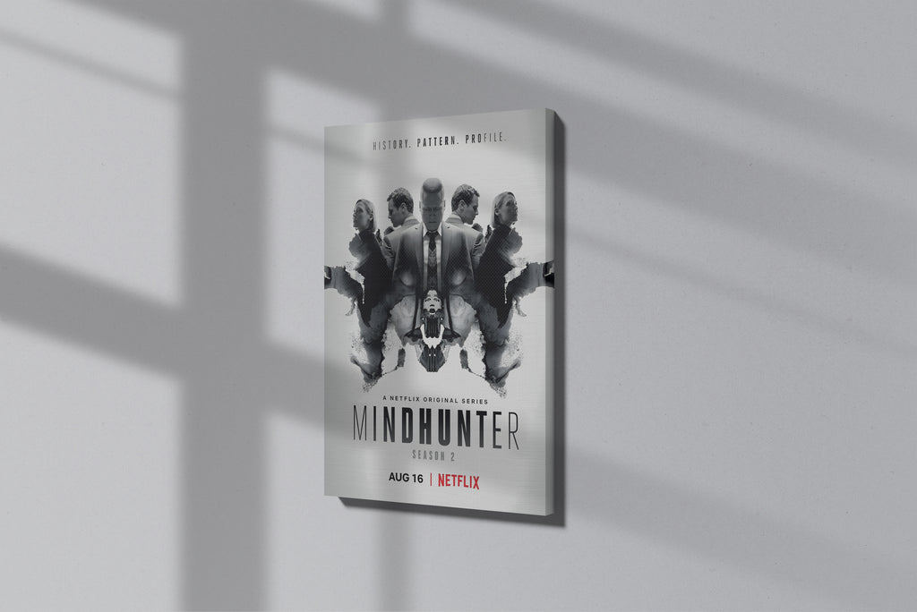 GeekCultcha Mindhunter Season 2 Premium Canvas Painting