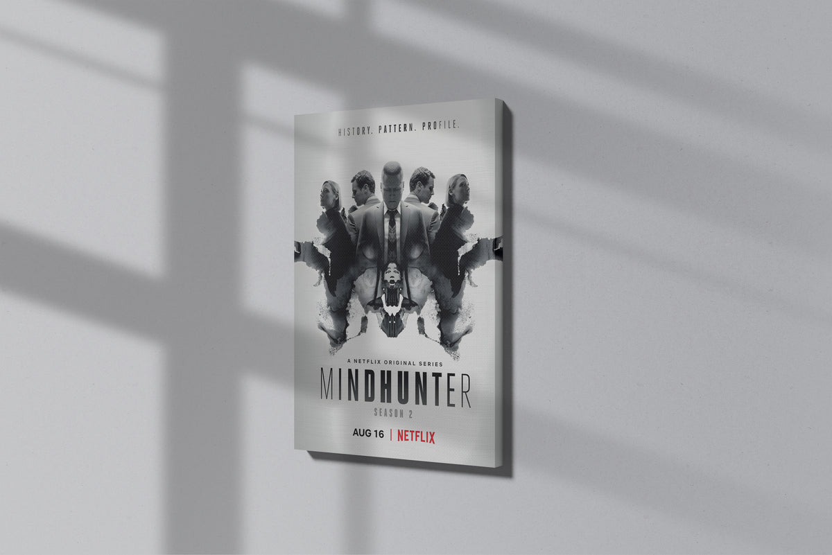 GeekCultcha Mindhunter Season 2 Premium Canvas Painting