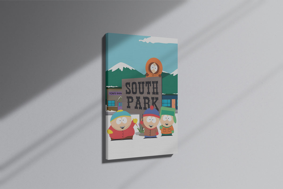 GeekCultcha South Park Character Themed Premium Canvas Print