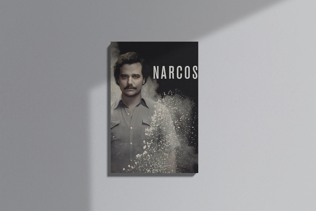 GeekCultcha Narcos Pablo Escobar Premium Canvas Print