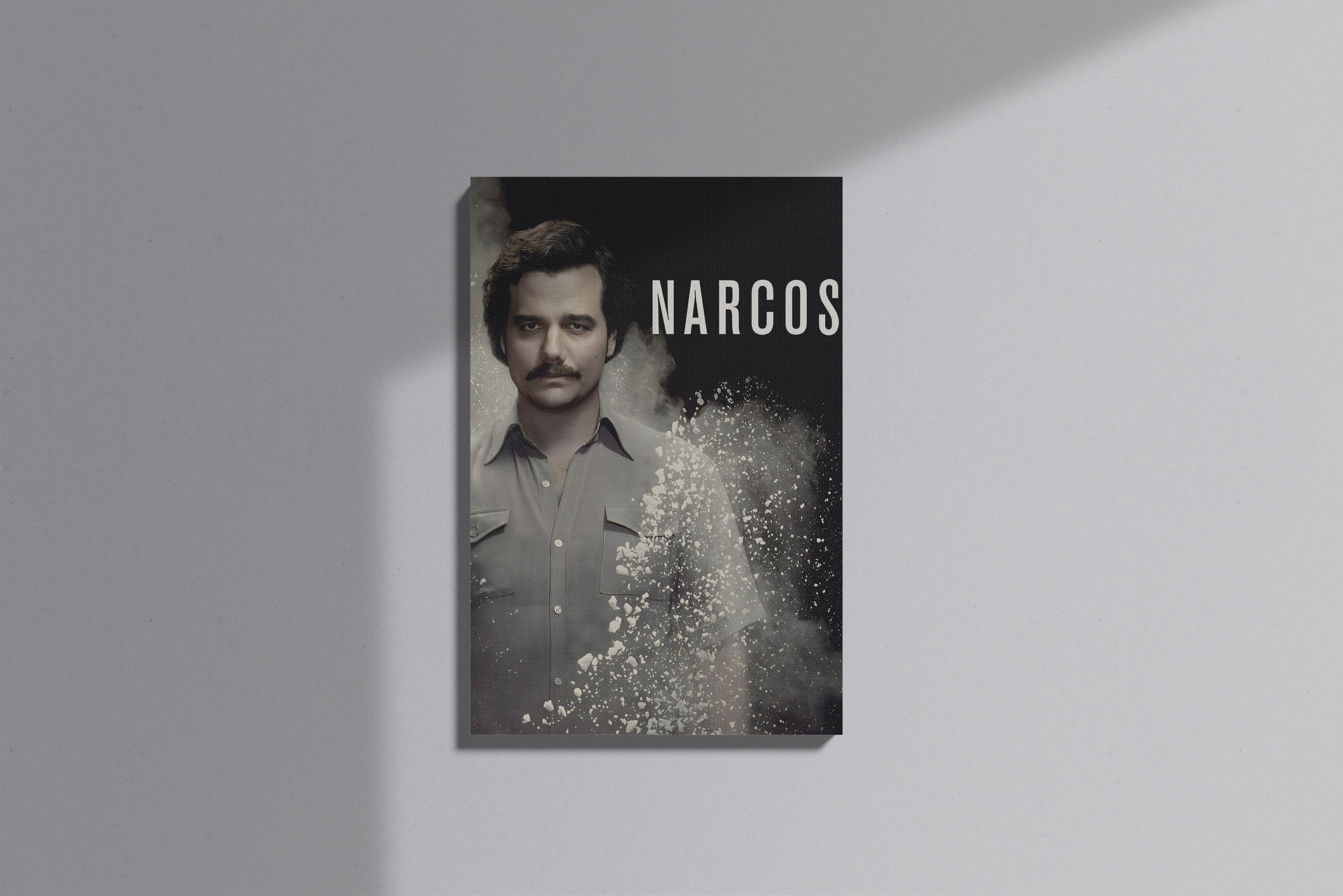 GeekCultcha Narcos Pablo Escobar Premium Canvas Print