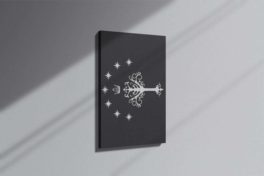 GeekCultcha Lord of the Rings Tree of Gondor Premium Canvas Print
