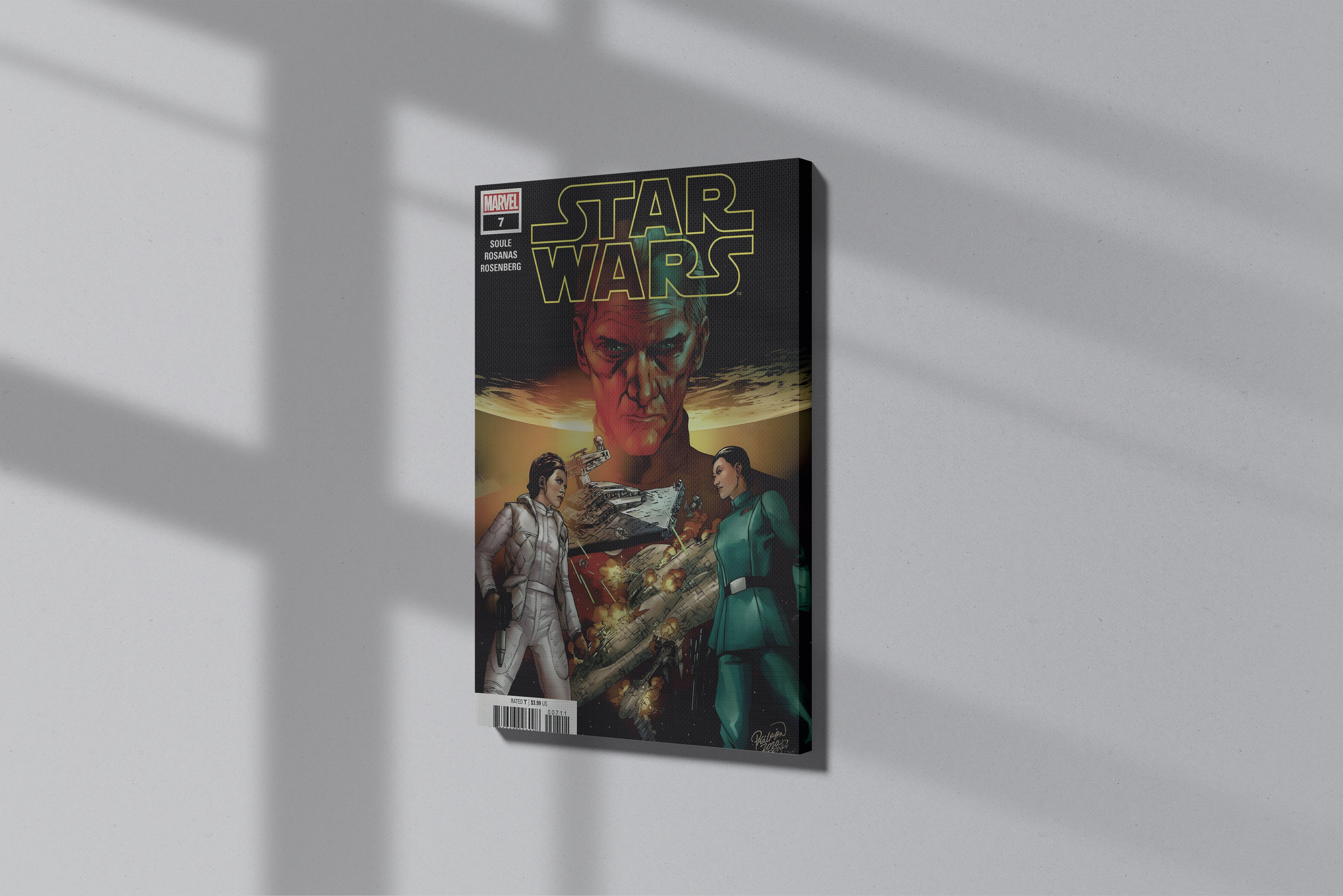 GeekCultcha Star Wars Character Themed Premium Canvas Print
