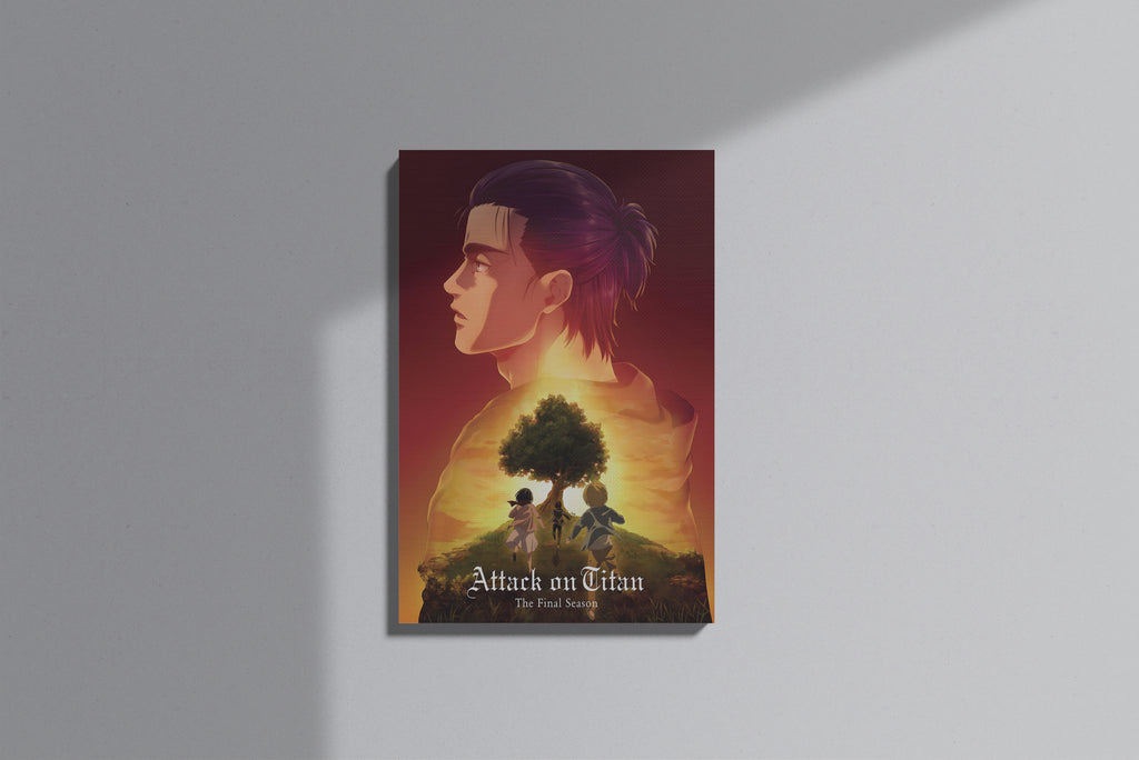 GeekCultcha Attack on Titan Last Season Premium Canvas Print