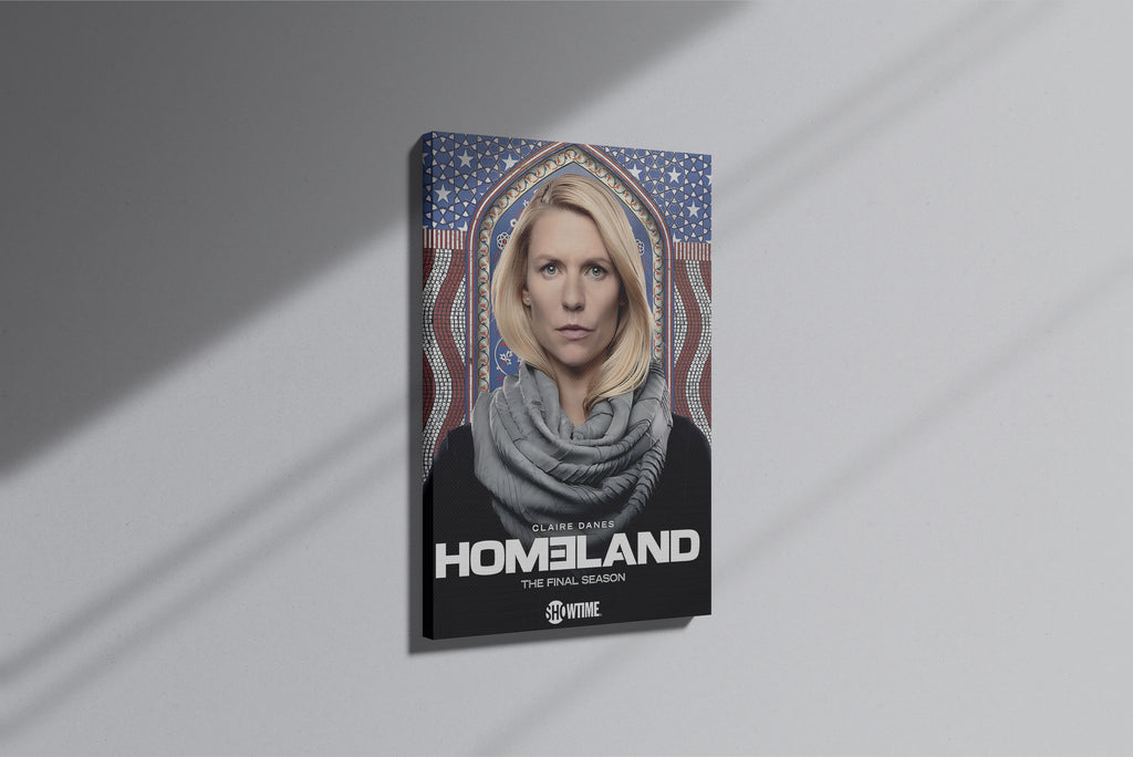 GeekCultcha Homeland Final Season Premium Canvas Print